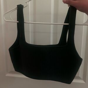 Pacsun grey/black crop top size xs